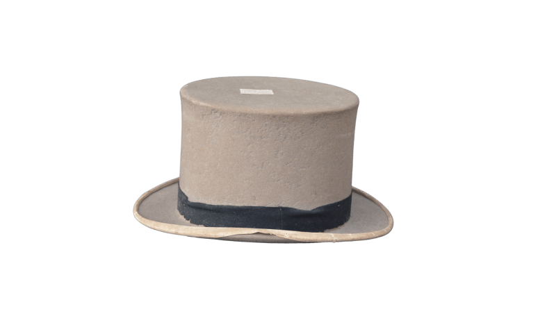 Grey Top Hat – Kokrajhar Museum